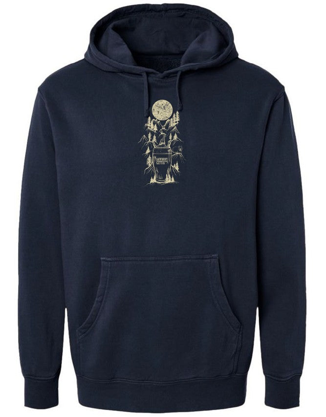 Sawdust City Heavy Hoodie - Navy